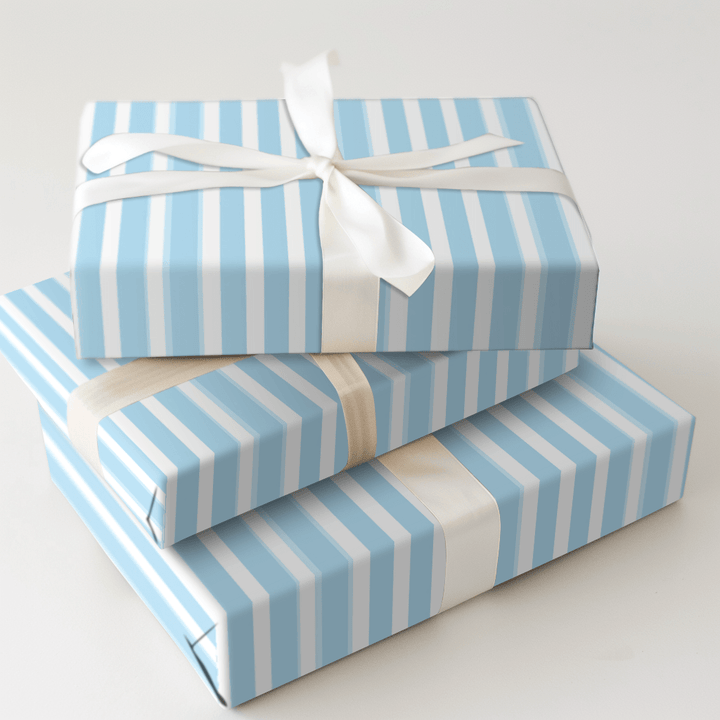 Oh Boy Oh Stripes - Wrapping Paper - Aspen & Arlo