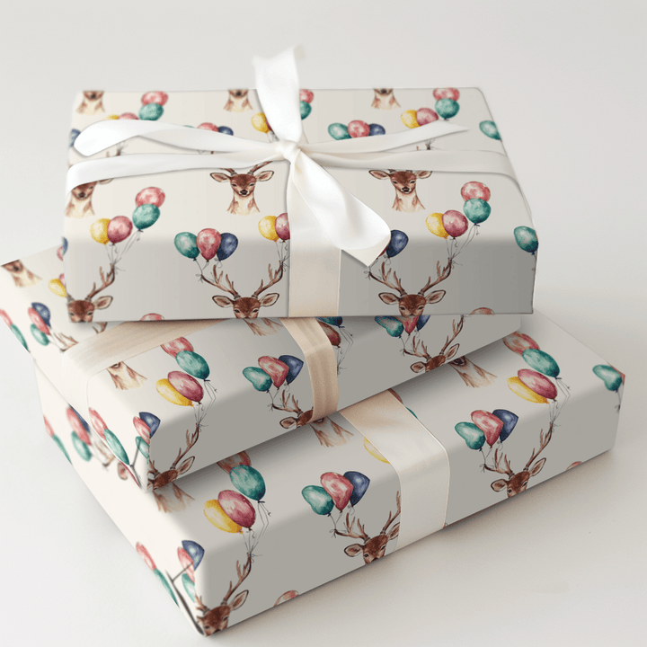 Oh Deer Another Year - Wrapping Paper - Aspen & Arlo