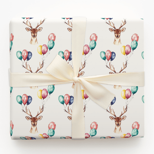 Oh Deer Another Year - Wrapping Paper - Aspen & Arlo