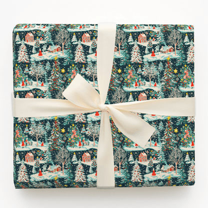 Old Fashioned Festivities - Wrapping Paper - Aspen & Arlo