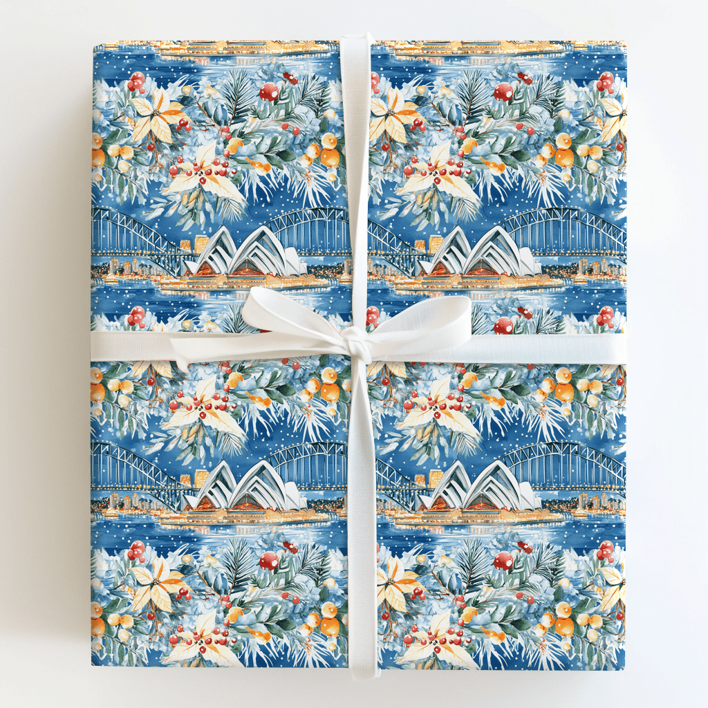 Opera House Noel - Wrapping Paper - Aspen & Arlo