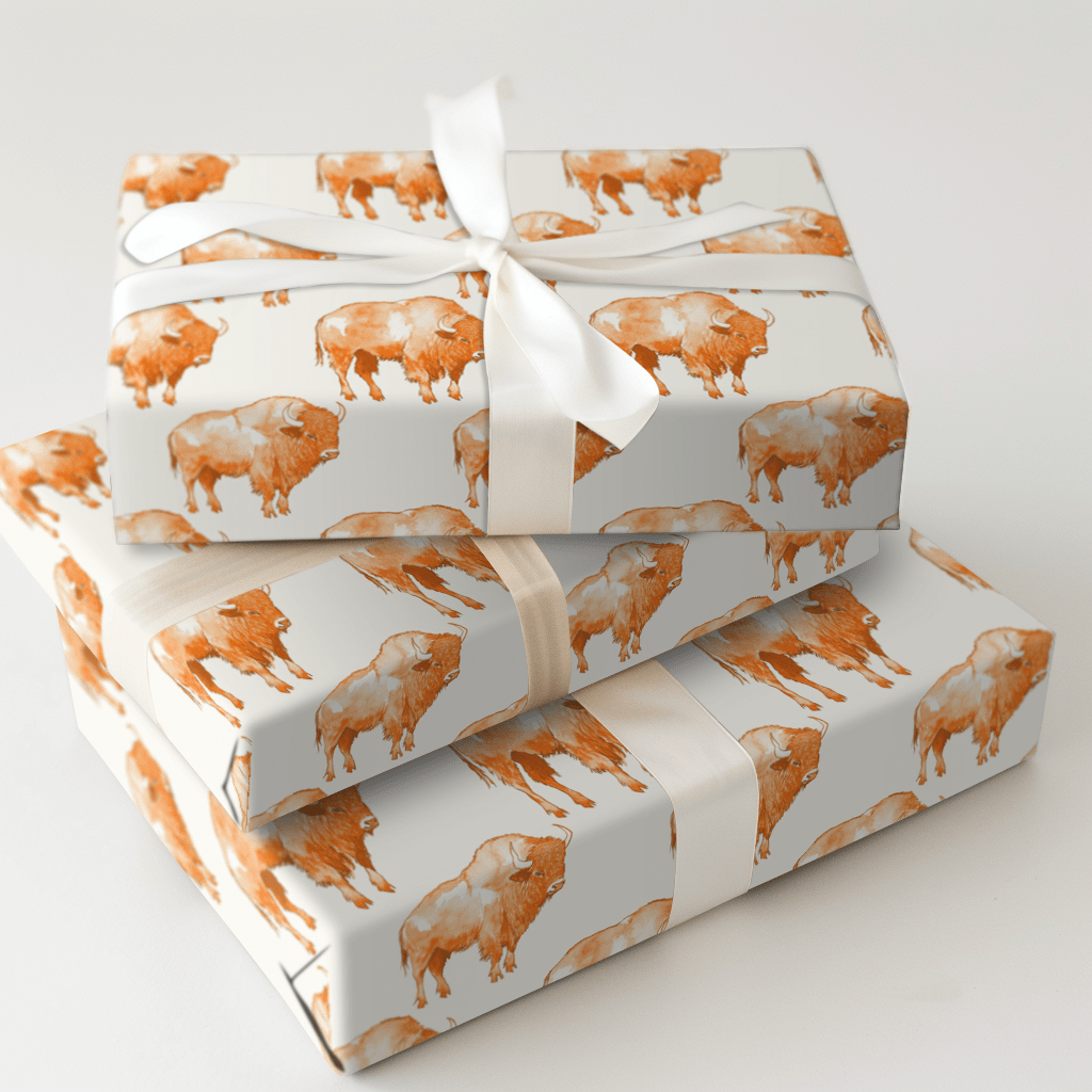 Orange West - Wrapping Paper - Aspen & Arlo