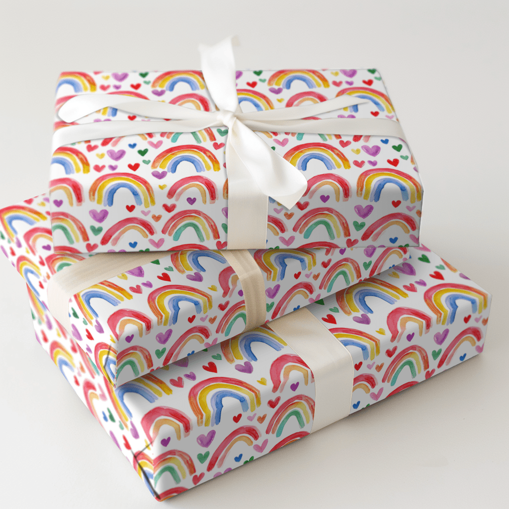 Over the Rainbow for You - Wrapping Paper - Aspen & Arlo