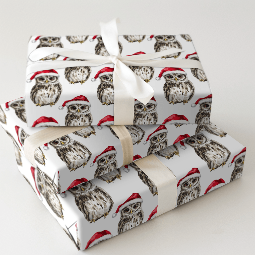 Owl Be Home - Wrapping Paper - Aspen & Arlo