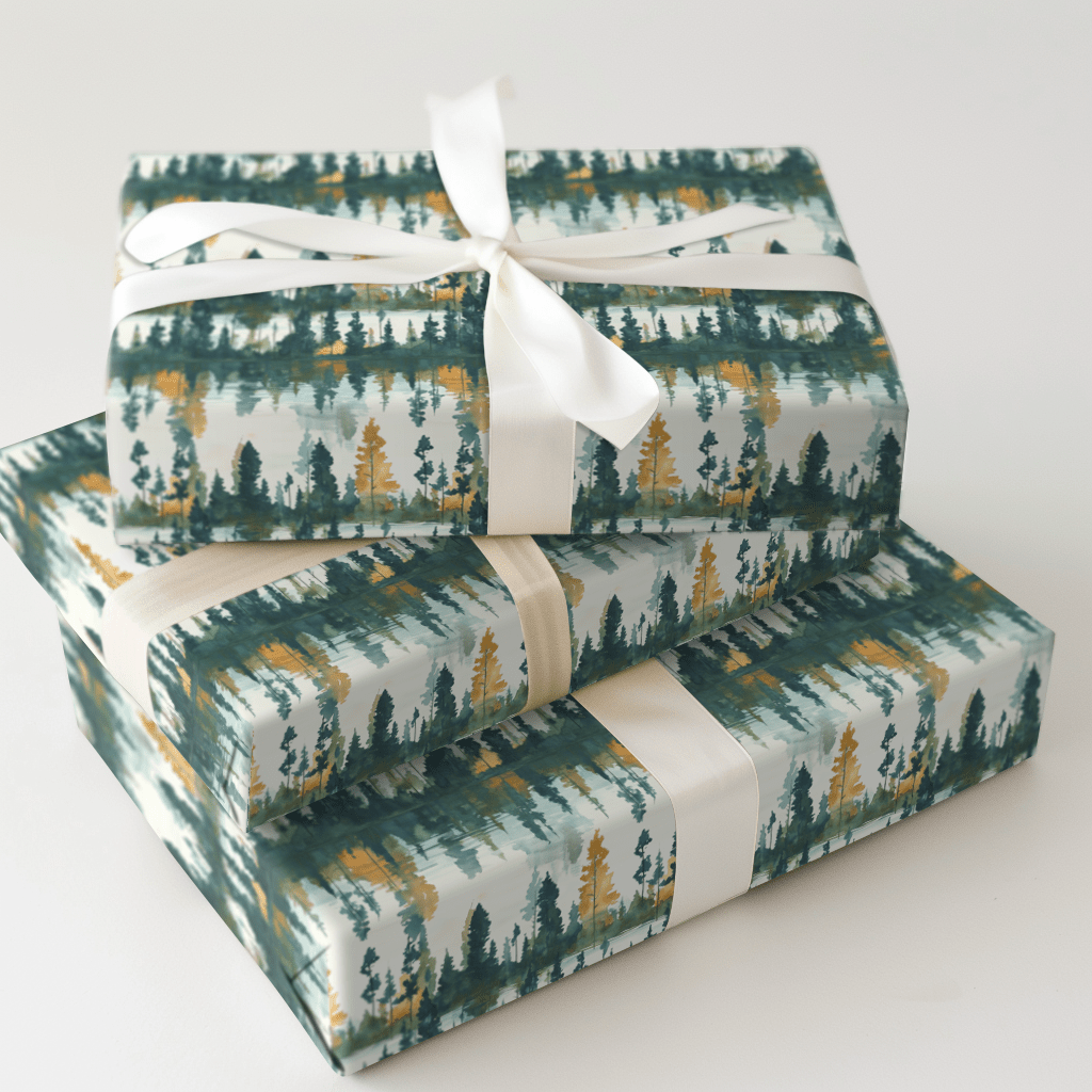 Painted by the Lake - Wrapping Paper - Aspen & Arlo