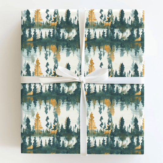 Painted by the Lake - Wrapping Paper - Aspen & Arlo