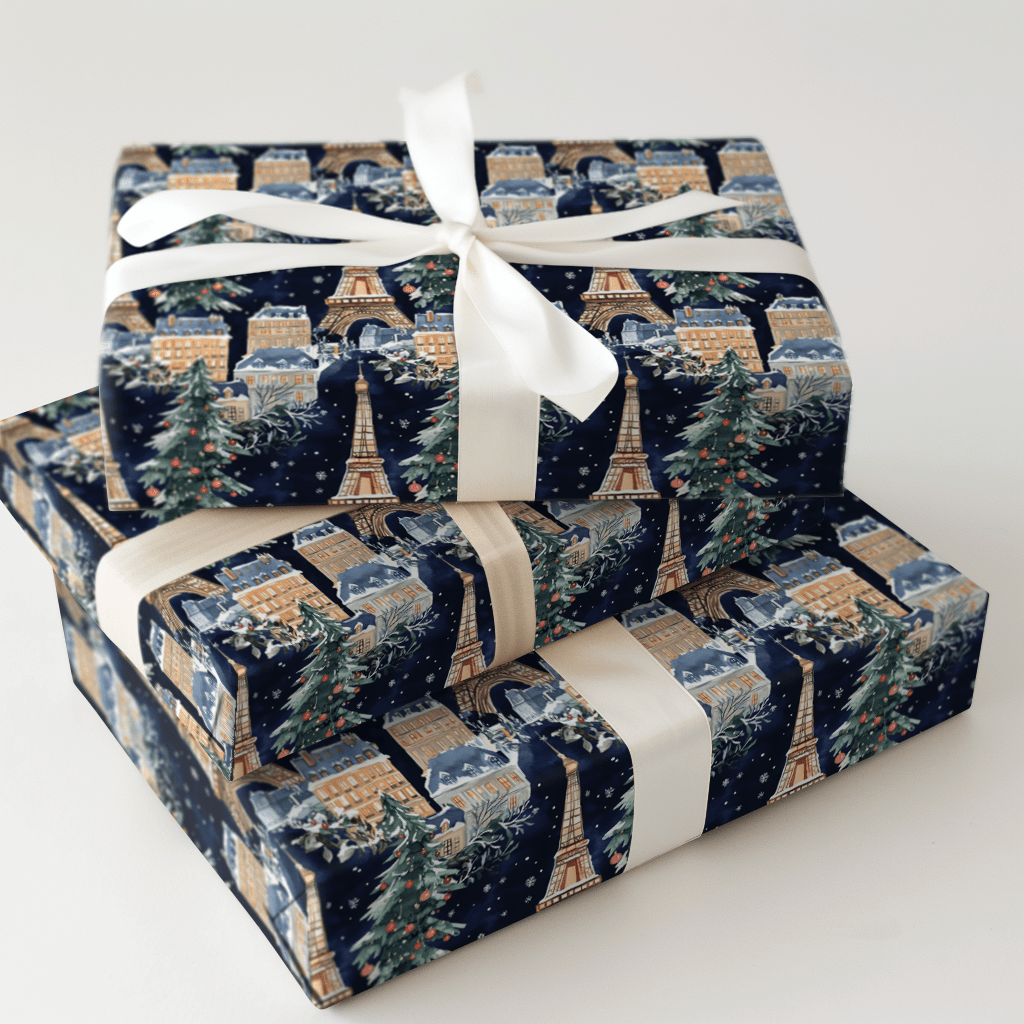 Parisian Frost - Wrapping Paper - Aspen & Arlo