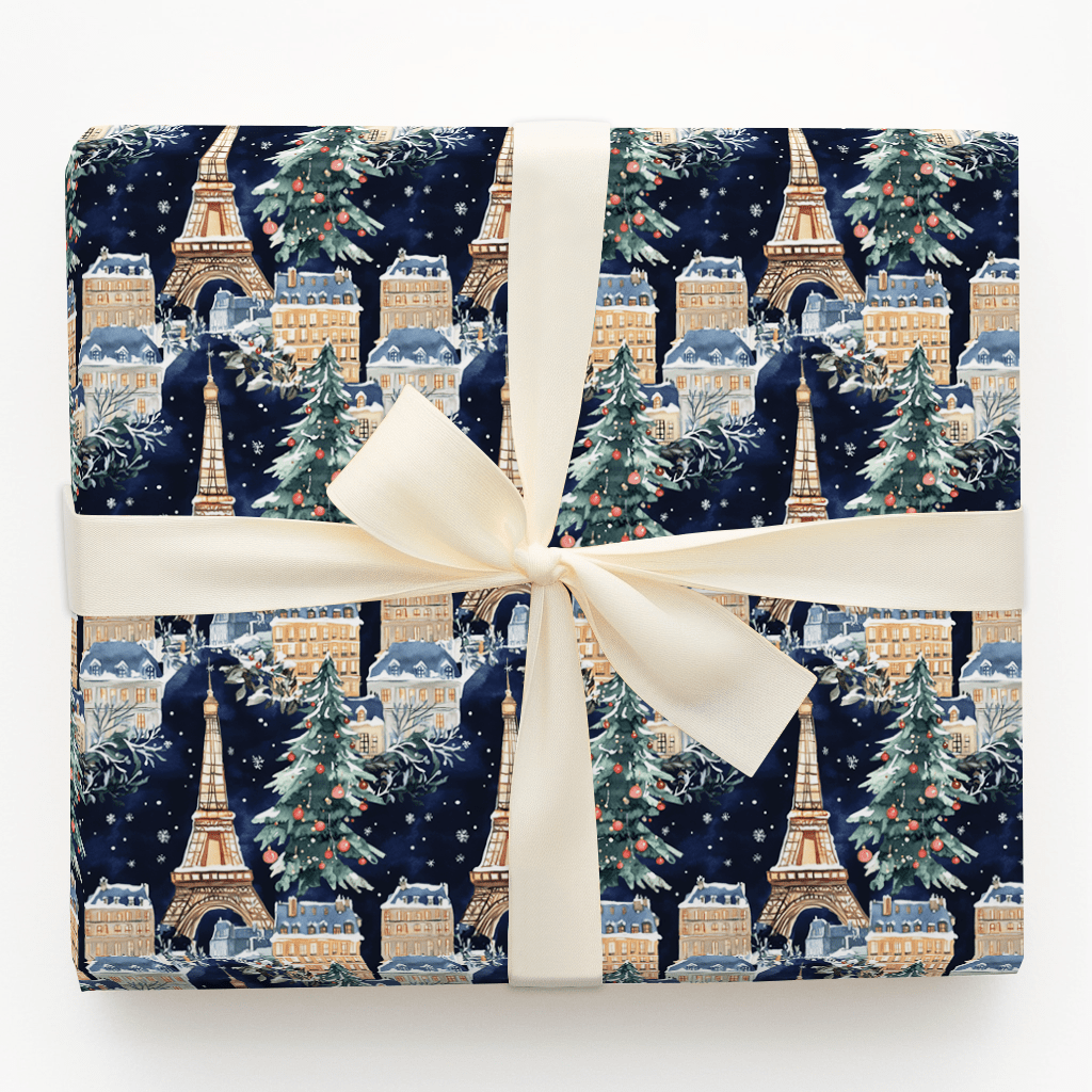 Parisian Frost - Wrapping Paper - Aspen & Arlo