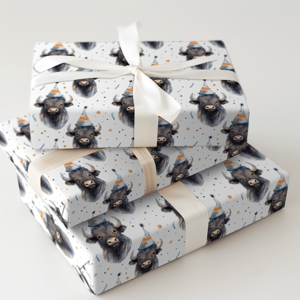 Party in Buffalo - Wrapping Paper - Aspen & Arlo