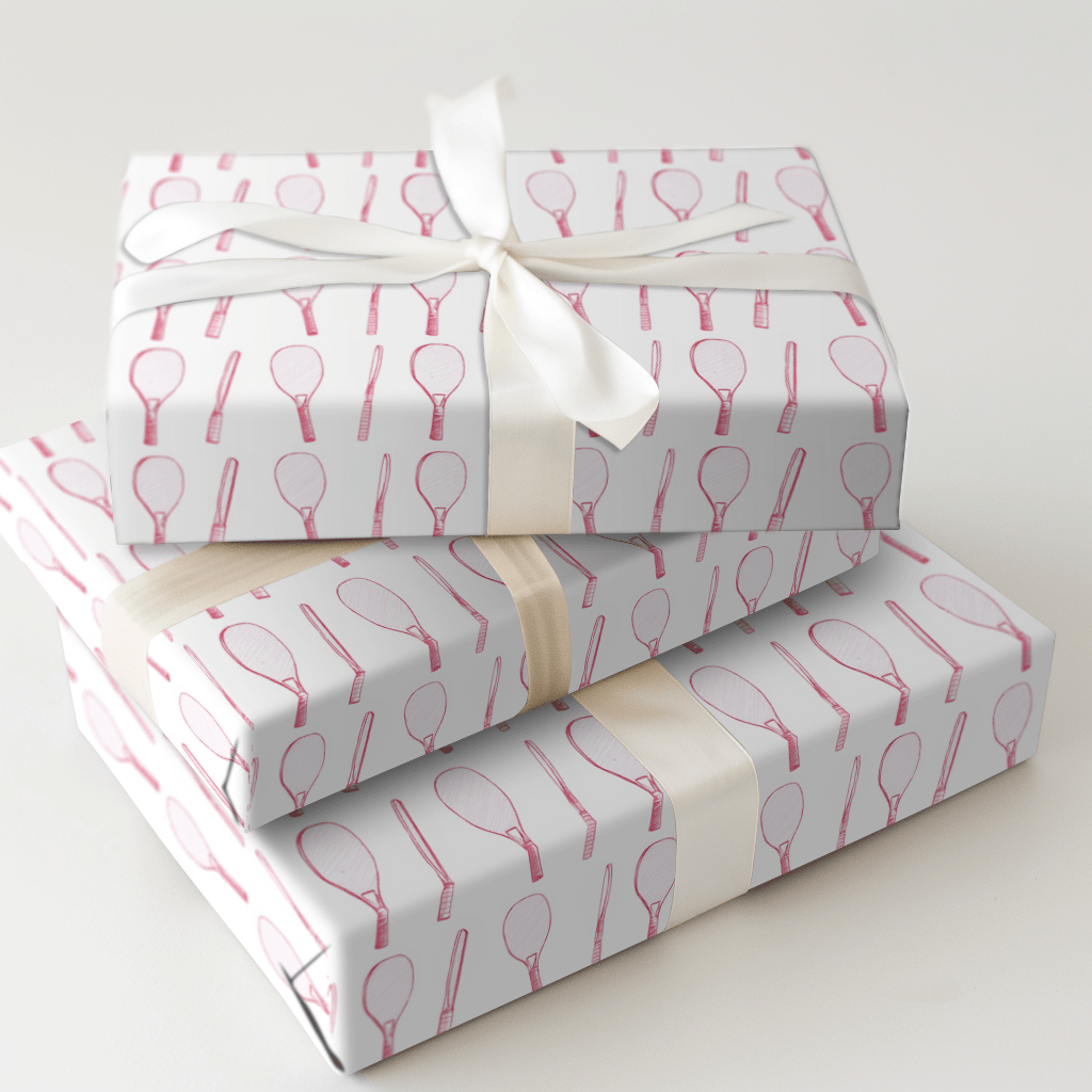 Pickleball Love - Wrapping Paper - Aspen & Arlo