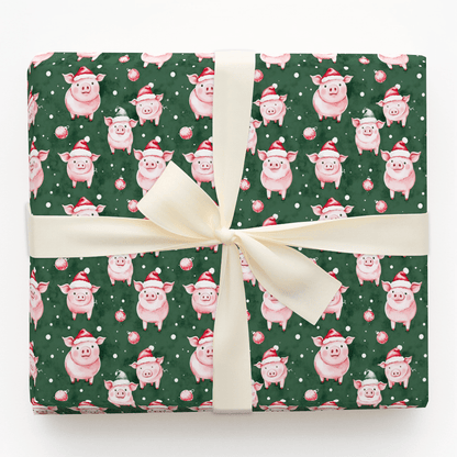Piggy Party - Wrapping Paper - Aspen & Arlo