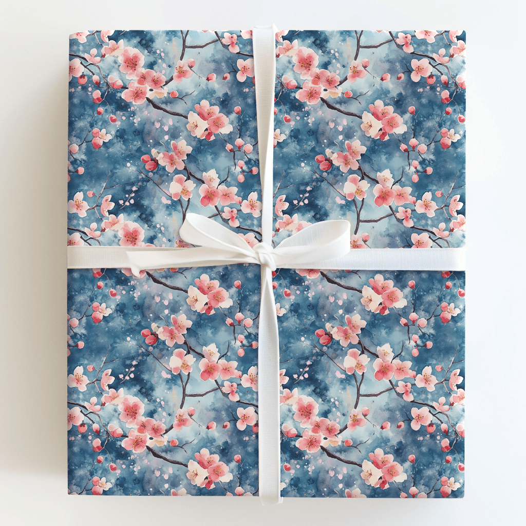 Pink Blossoms - Wrapping Paper - Aspen & Arlo