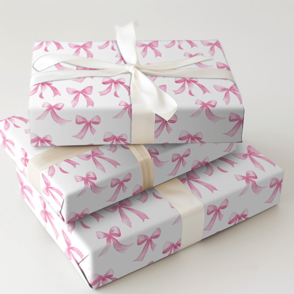 Pink Knot - Wrapping Paper - Aspen & Arlo