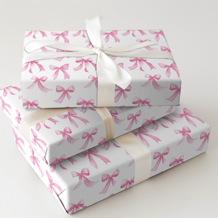 Pink Knot - Wrapping Paper - Aspen & Arlo