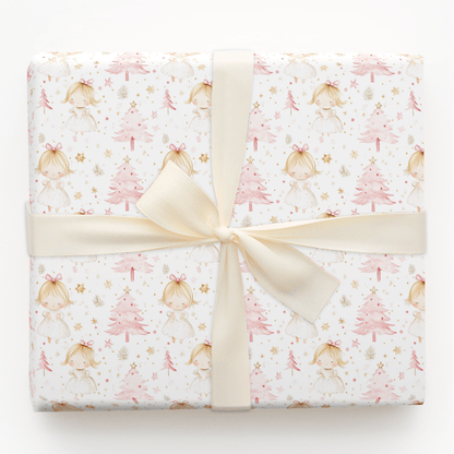 Pink Twinkle Glow - Wrapping Paper - Aspen & Arlo