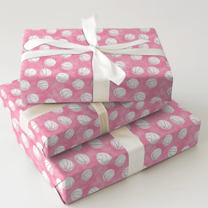 Pink Volley - Wrapping Paper - Aspen & Arlo