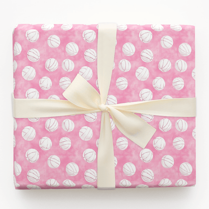 Pink Volley - Wrapping Paper - Aspen & Arlo