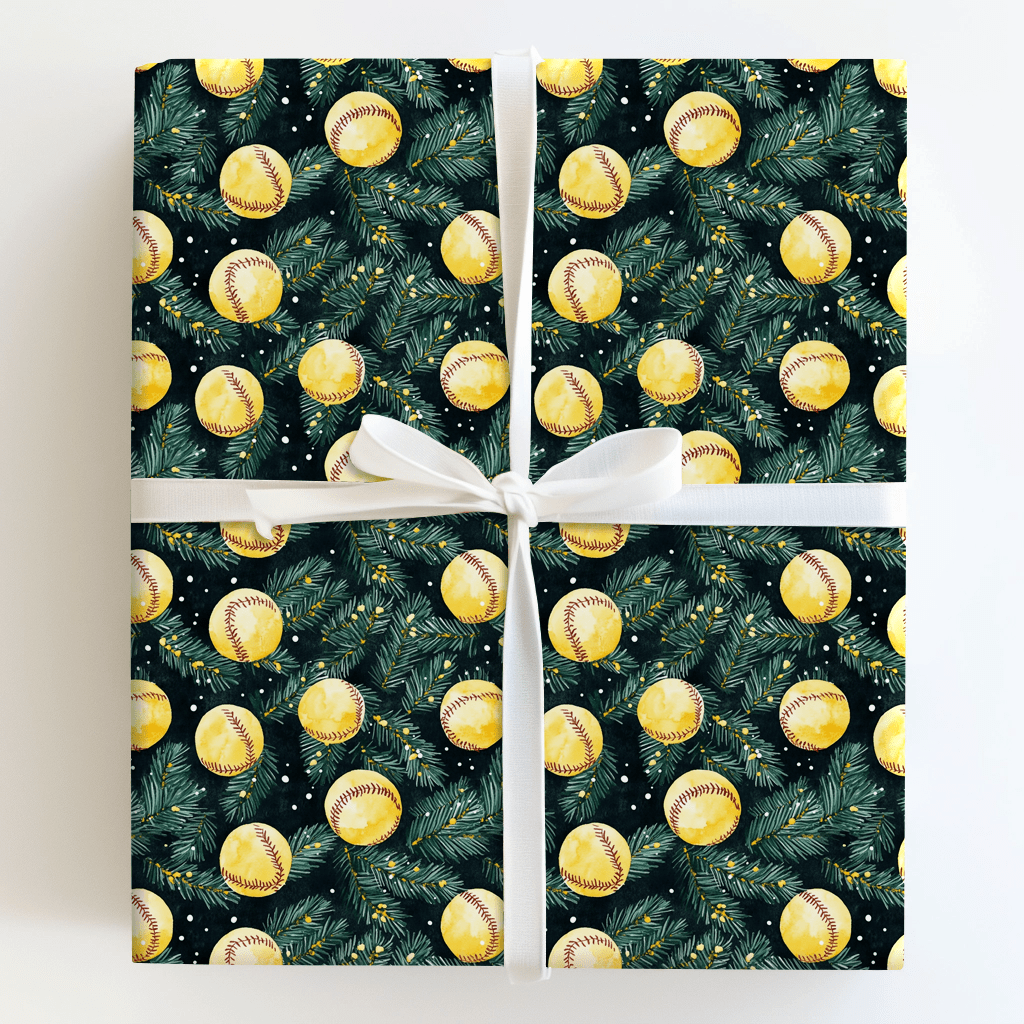 Play Ball Joy - Wrapping Paper - Aspen & Arlo