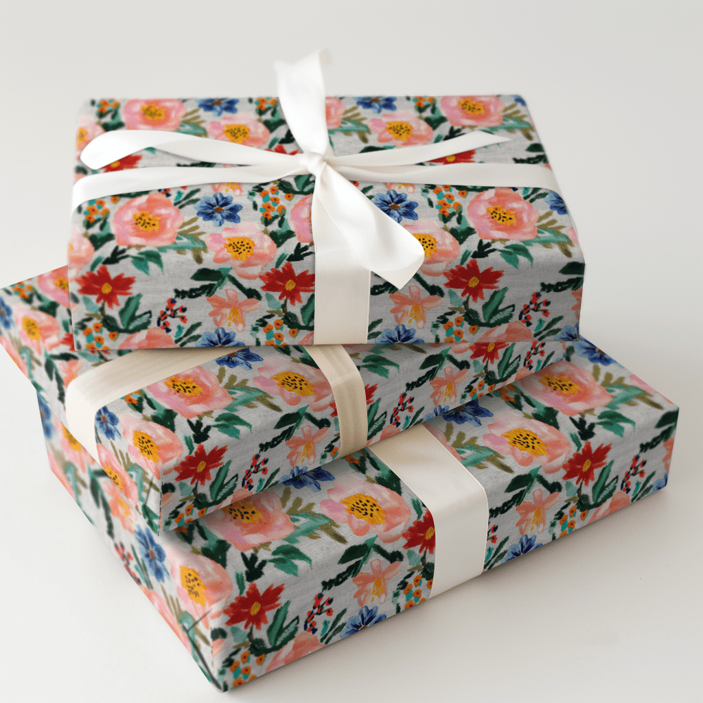 Pointed Bloom - Wrapping Paper - Aspen & Arlo