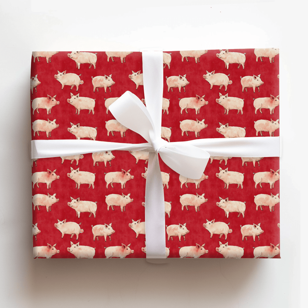 Polished Pig - Wrapping Paper - Aspen & Arlo