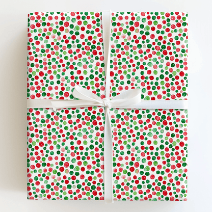 Polka Dot Holiday - Wrapping Paper - Aspen & Arlo