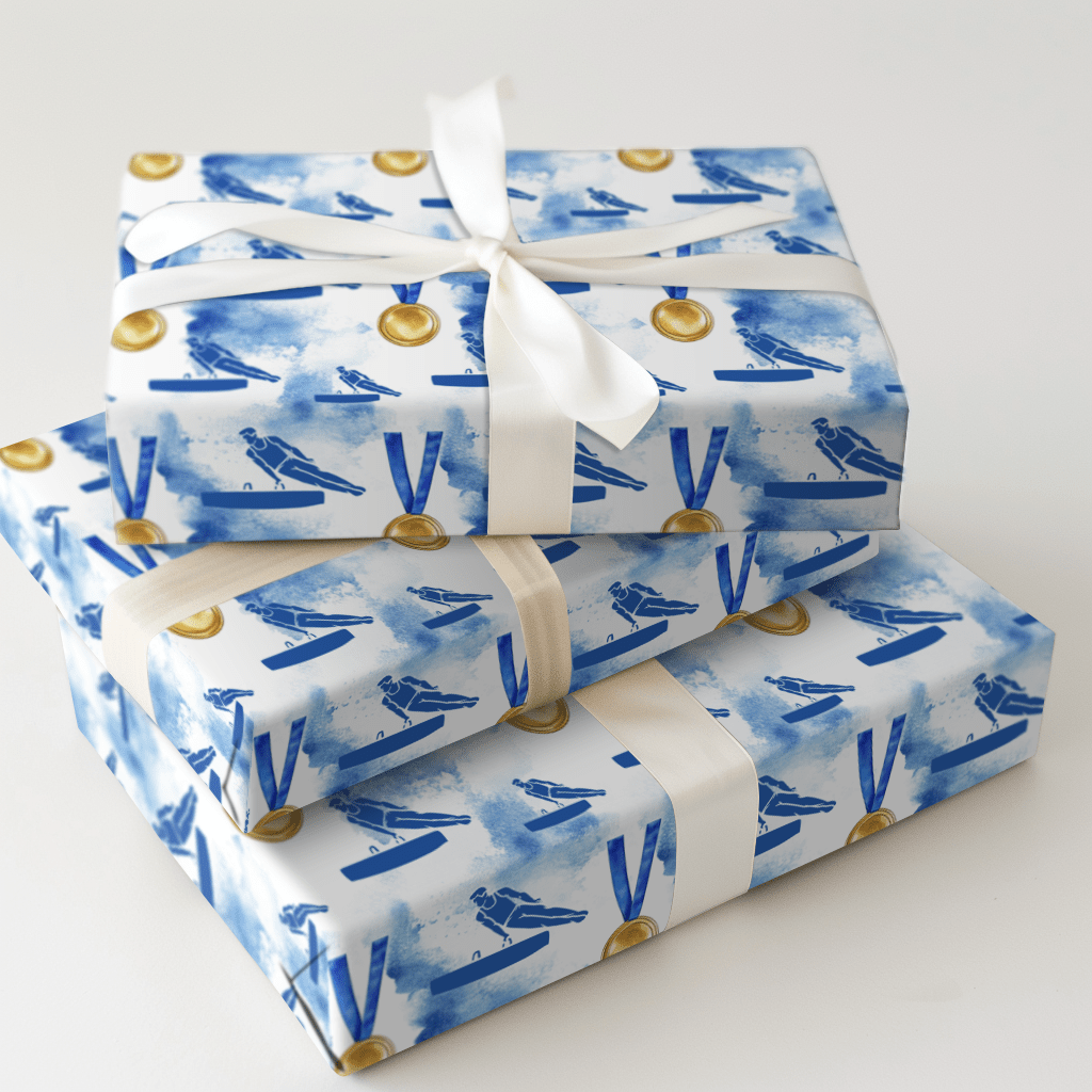 Pommel Horse Guy - Wrapping Paper - Aspen & Arlo