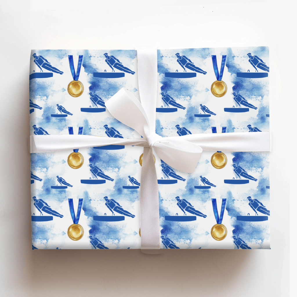 Pommel Horse Guy - Wrapping Paper - Aspen & Arlo