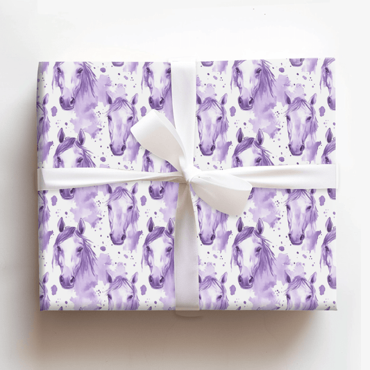 Purple Steel - Wrapping Paper - Aspen & Arlo