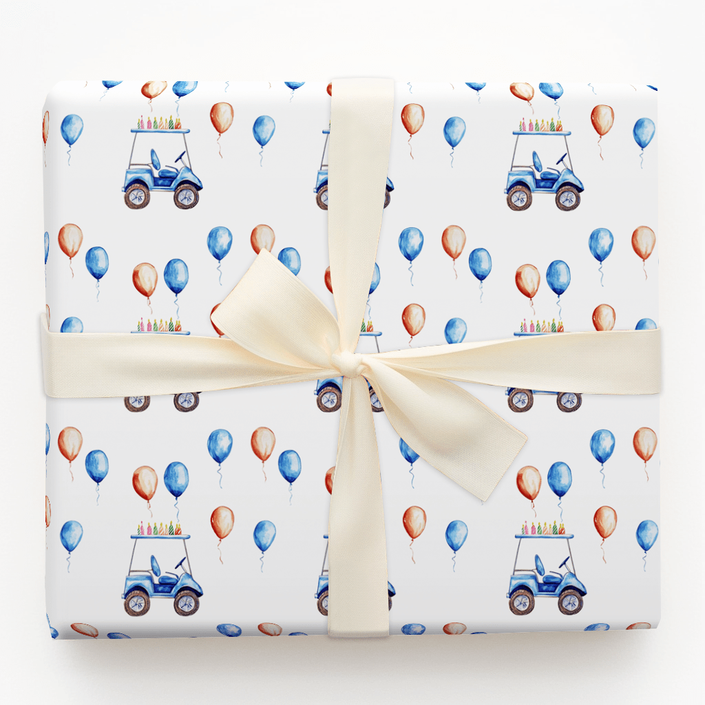 Putts and Presents - Wrapping Paper - Aspen & Arlo