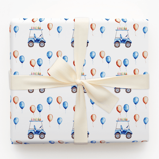 Putts and Presents - Wrapping Paper - Aspen & Arlo