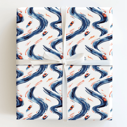 Racing Wild - Wrapping Paper - Aspen & Arlo