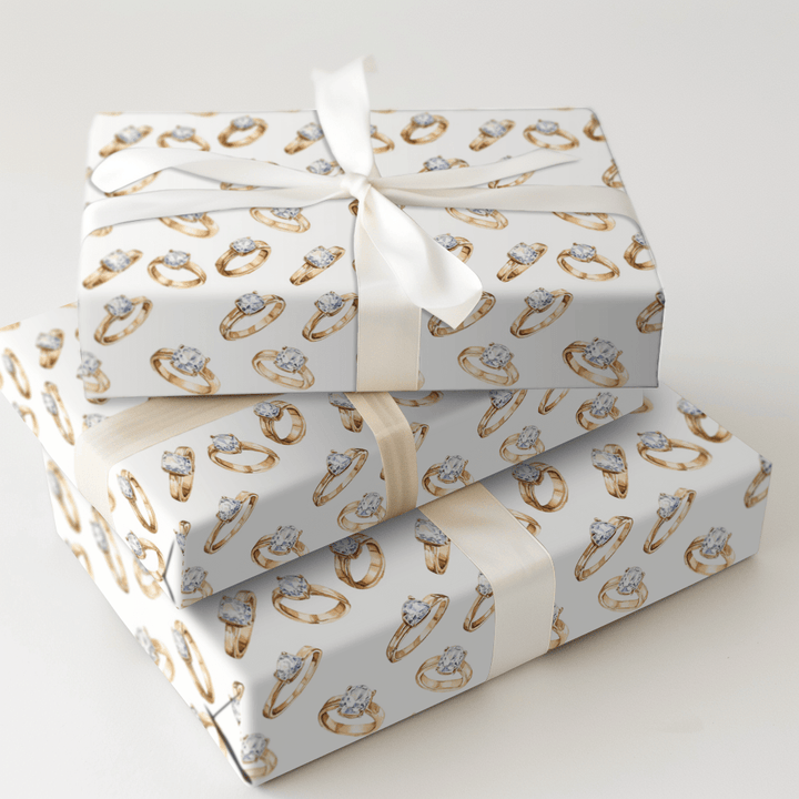 Radiant Halo - Wrapping Paper - Aspen & Arlo