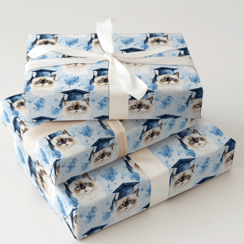Ragdall Graduate - Wrapping Paper - Aspen & Arlo