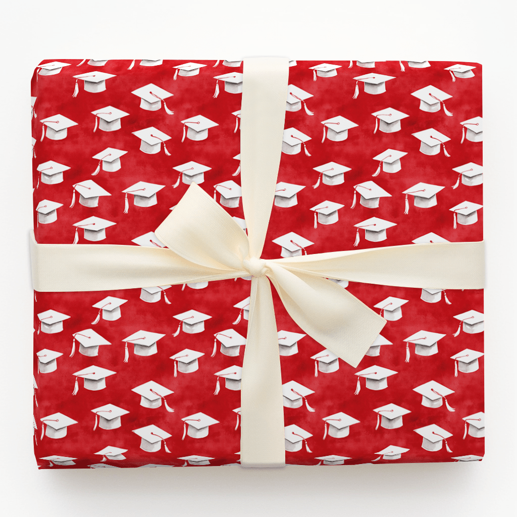 Red Degree - Wrapping Paper - Aspen & Arlo