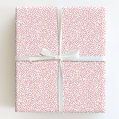 Red Dots - Wrapping Paper - Aspen & Arlo