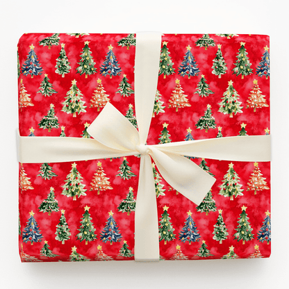 Red and Bright - Wrapping Paper - Aspen & Arlo