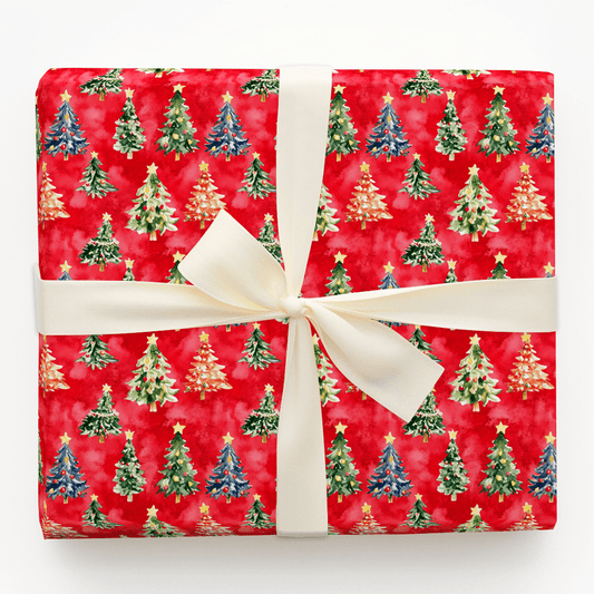 Red and Bright - Wrapping Paper - Aspen & Arlo