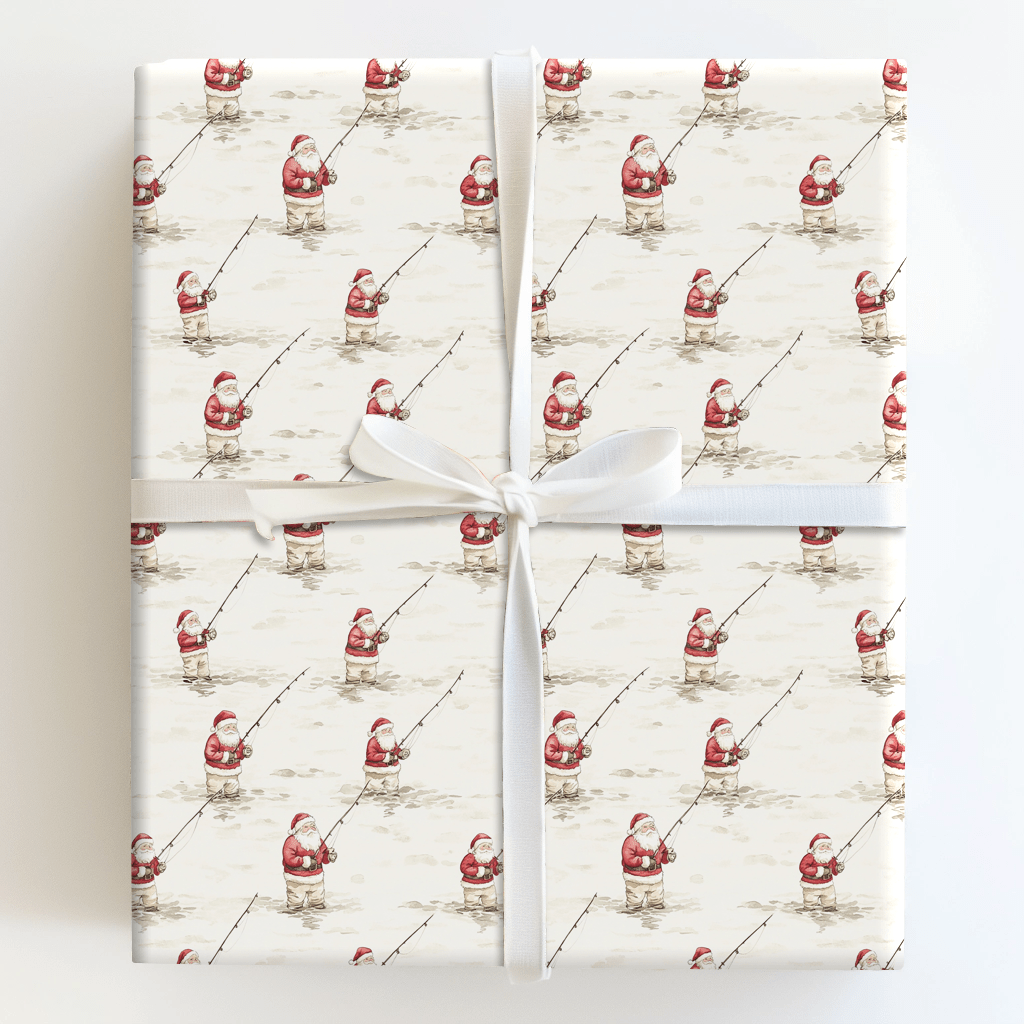 Reeling In Joy - Wrapping Paper - Aspen & Arlo