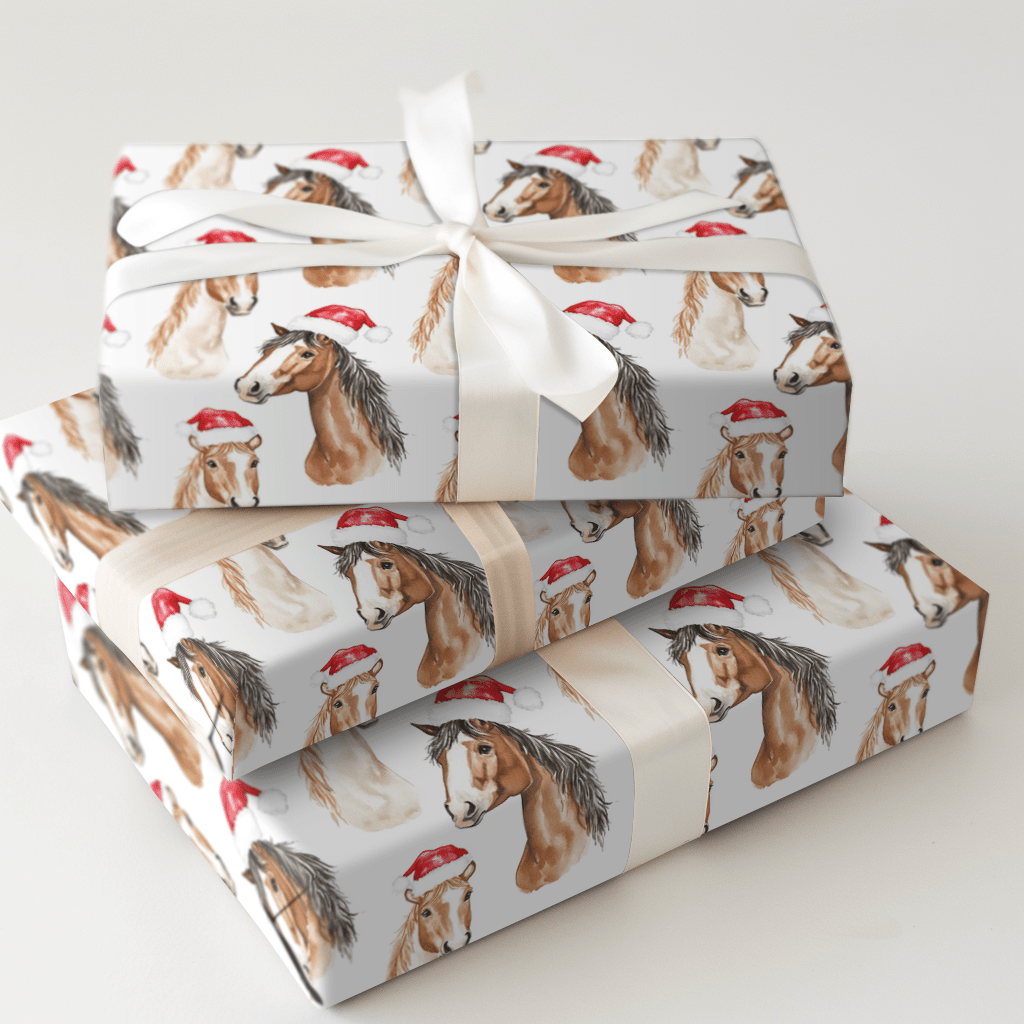 Reining Christmas - Wrapping Paper - Aspen & Arlo