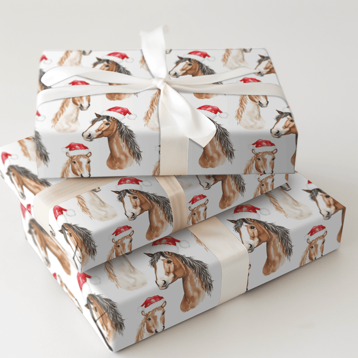 Reining Christmas - Wrapping Paper - Aspen & Arlo