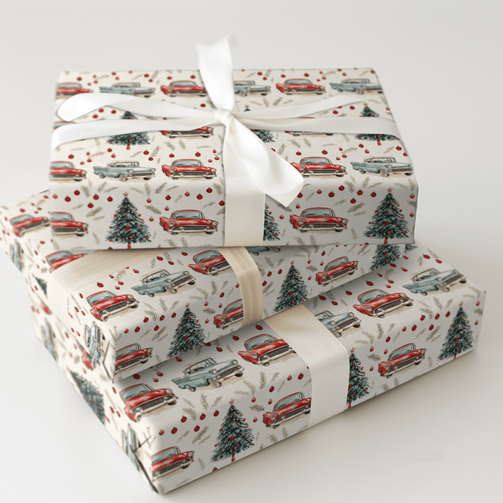 Retro Holiday - Wrapping Paper - Aspen & Arlo