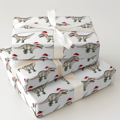 Roar Navidad - Wrapping Paper - Aspen & Arlo