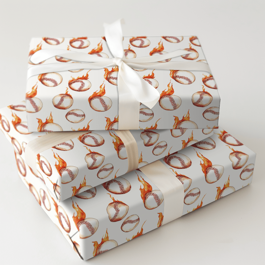 Rock and Fire - Wrapping Paper - Aspen & Arlo