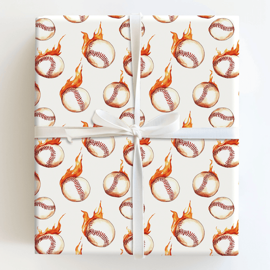 Rock and Fire - Wrapping Paper - Aspen & Arlo