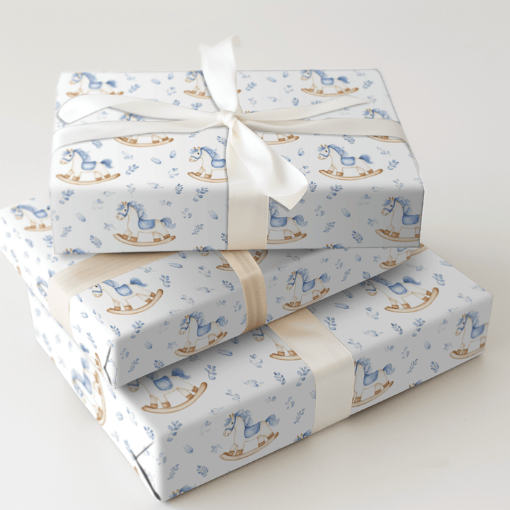 Rocking the Night Away - Wrapping Paper - Aspen & Arlo