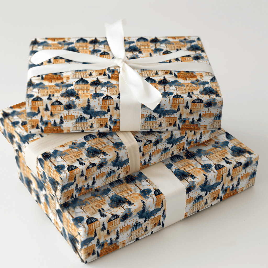 Rome Midnight - Wrapping Paper - Aspen & Arlo