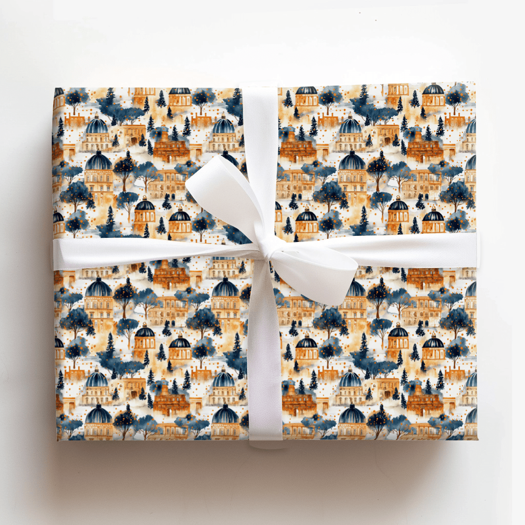 Rome Midnight - Wrapping Paper - Aspen & Arlo
