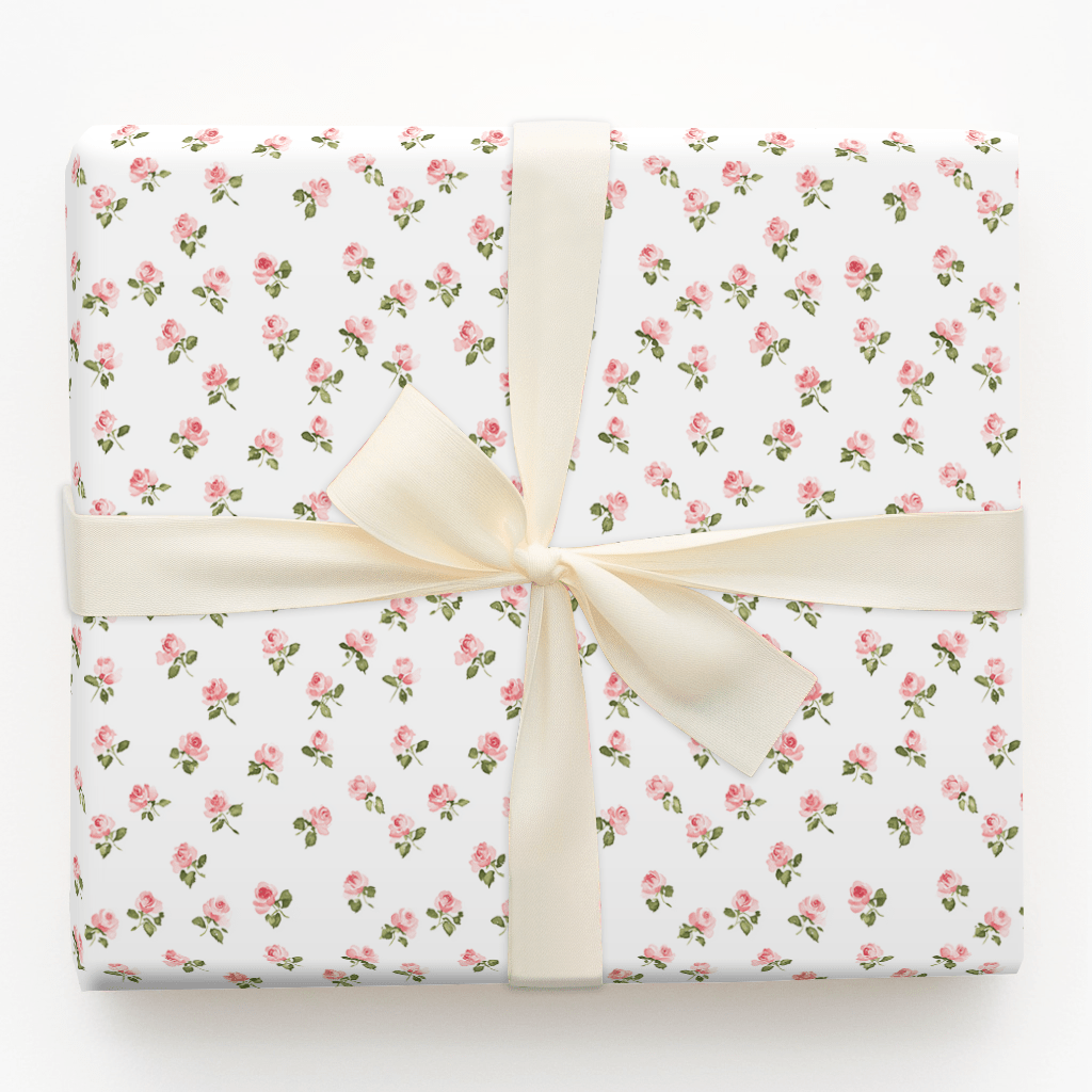 Rosy Beginnings - Wrapping Paper - Aspen & Arlo