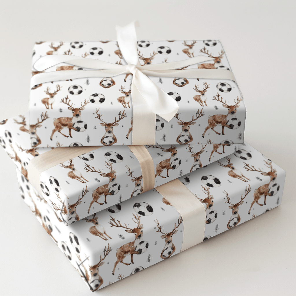 Rush the Deer - Wrapping Paper - Aspen & Arlo