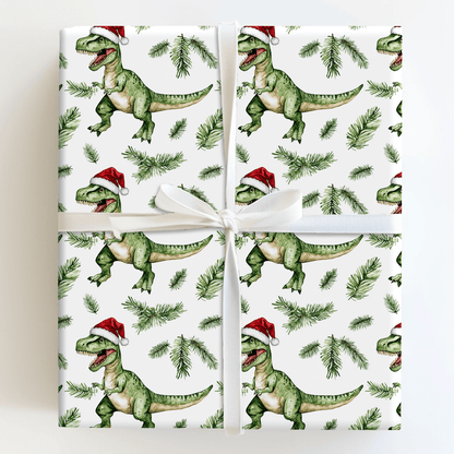 Santa Chomp - Wrapping Paper - Aspen & Arlo